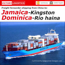 Freight Forwarder Shipping to Kingston (Jamaica) ; Rio Haina (Dominica)